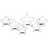 Accent Plus Iron Stars Wall Candle Holder