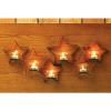 Accent Plus Iron Stars Wall Candle Holder