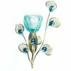 Accent Plus Peacock Bloom Candle Sconce - Single