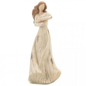 Accent Plus Mother and Baby Carved-Look Figurine