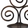 Accent Plus Swirls of Metal Wall Sconce Pair