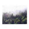 Misty Forest Wall Tapestry Bedroom Rental Dormitory Backdrop Decorative Wall Cloth Tapestry, 29x39 inch