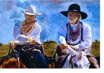 Leaving Lonesome Dove Print Poster 20 x 30