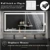 [ONLY FOR PICKUP] LED Bathroom Mirror with Lights 72x36 inch, Backlit and Front Lit, Anti-Fog, Shatter-Proof, 3 Colors, Memory, Dimmable Lighted Bathr