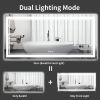 [ONLY FOR PICKUP] LED Bathroom Mirror with Lights 72x36 inch, Backlit and Front Lit, Anti-Fog, Shatter-Proof, 3 Colors, Memory, Dimmable Lighted Bathr