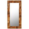 Wall Mirror Solid Reclaimed Wood 23.6"x47.2"