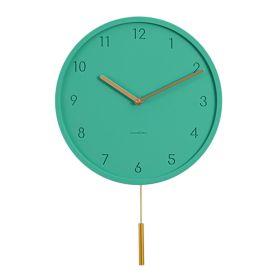 Cement Nordic Clock Light Luxury Silent Clock Wall Clock (Color: L)