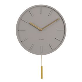 Cement Nordic Clock Light Luxury Silent Clock Wall Clock (Color: J)