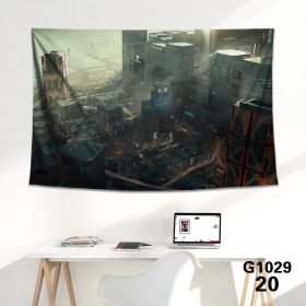 Game background cloth tapestry wall cloth tapestry decoration canvas (Color: 20Style, size: 150x100cm)