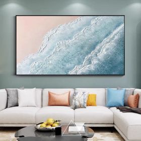 100% Hand Painted Paintings Abstract Canvas Painting Wall Art For Living Room Bedroom Room Unique Decor Unframed Large Size (size: 70x140cm)