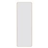 Full-Length Mirror 63"x20", Round Corner Aluminum Alloy Frame Floor Full Body Large Mirror, Stand or Leaning Against Wall for Living Room or Bedroom