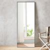 Aluminum Alloy Full Length Wall Mounted Mirror