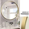 Round Wall Mirror, Round Bathroom Mirror, Circle Mirrors 36" x 36" for Wall, Living Room, Bedroom, Vanity, Entryway, Hallway