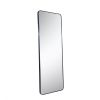 Full-Length Mirror 65"x22", Round Corner Aluminum Alloy Frame Floor Full Body Large Mirror, Stand or Leaning Against Wall for Living Room or Bedroom