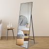 Full Length Mirror Standing 65''x22'' for Bedroom with Aluminum Frame;  Large Full Body Floor Mirror Wall Hanging or Leaning Modern Decor for Dressing