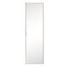 Full Length Wall Mirror,Door Hanging Mirror,Aluminum Alloy Frame Full Body Mirror,Rectangle Dressing Mirror,Bedroom Living room Mirror for Home 48"Ã—1