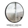 Round Wall Mirror, Round Bathroom Mirror, Circle Mirrors 36" x 36" for Wall, Living Room, Bedroom, Vanity, Entryway, Hallway