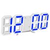 3D LED Display Digital Clock 12/24 Hour Nightlight Watch USB Alarm Clock Home