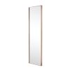 Full Length Wall Mirror,Door Hanging Mirror,Aluminum Alloy Frame Full Body Mirror,Rectangle Dressing Mirror,Bedroom Living room Mirror for Home 48"Ã—1