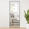 Modern and Contemporary Thin Frame Wall Mirror